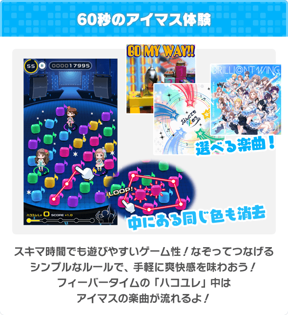 60秒のアイマス体験